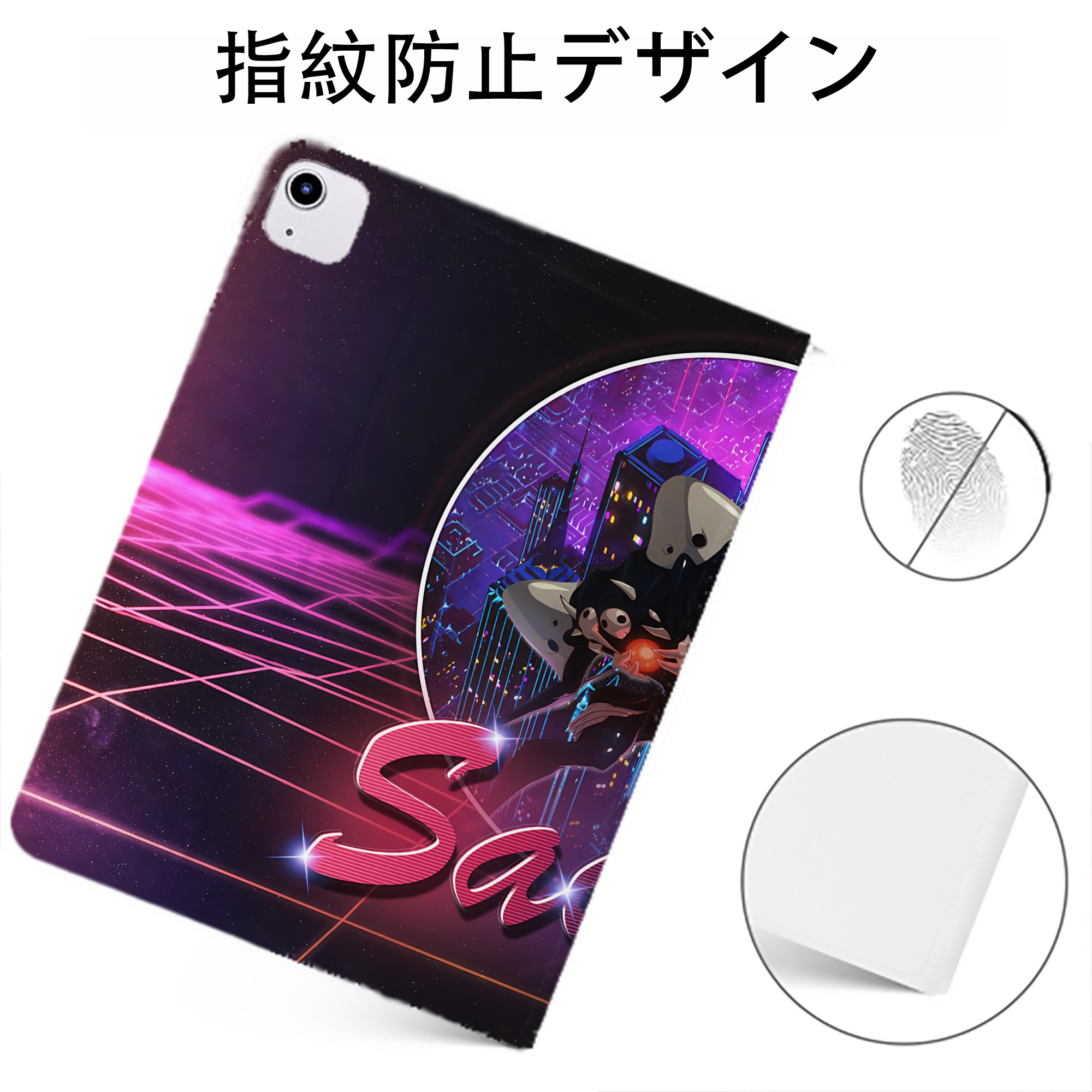 （画像用） EVA 新世紀エヴァンゲリオン IPadケース ペンホルダー付き ブックスタイルデザイン